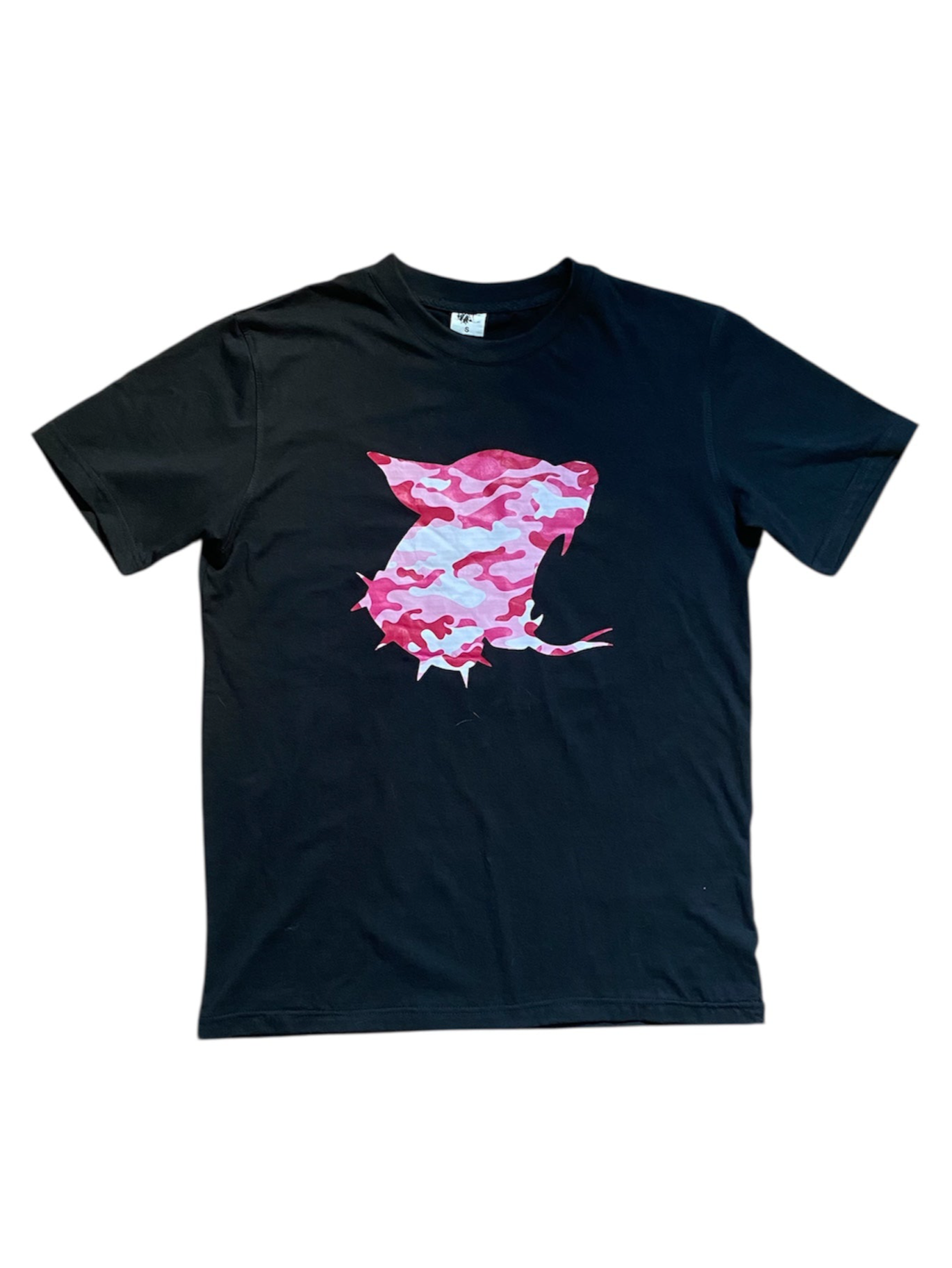 Camo CrawlHeart T-shirt Black