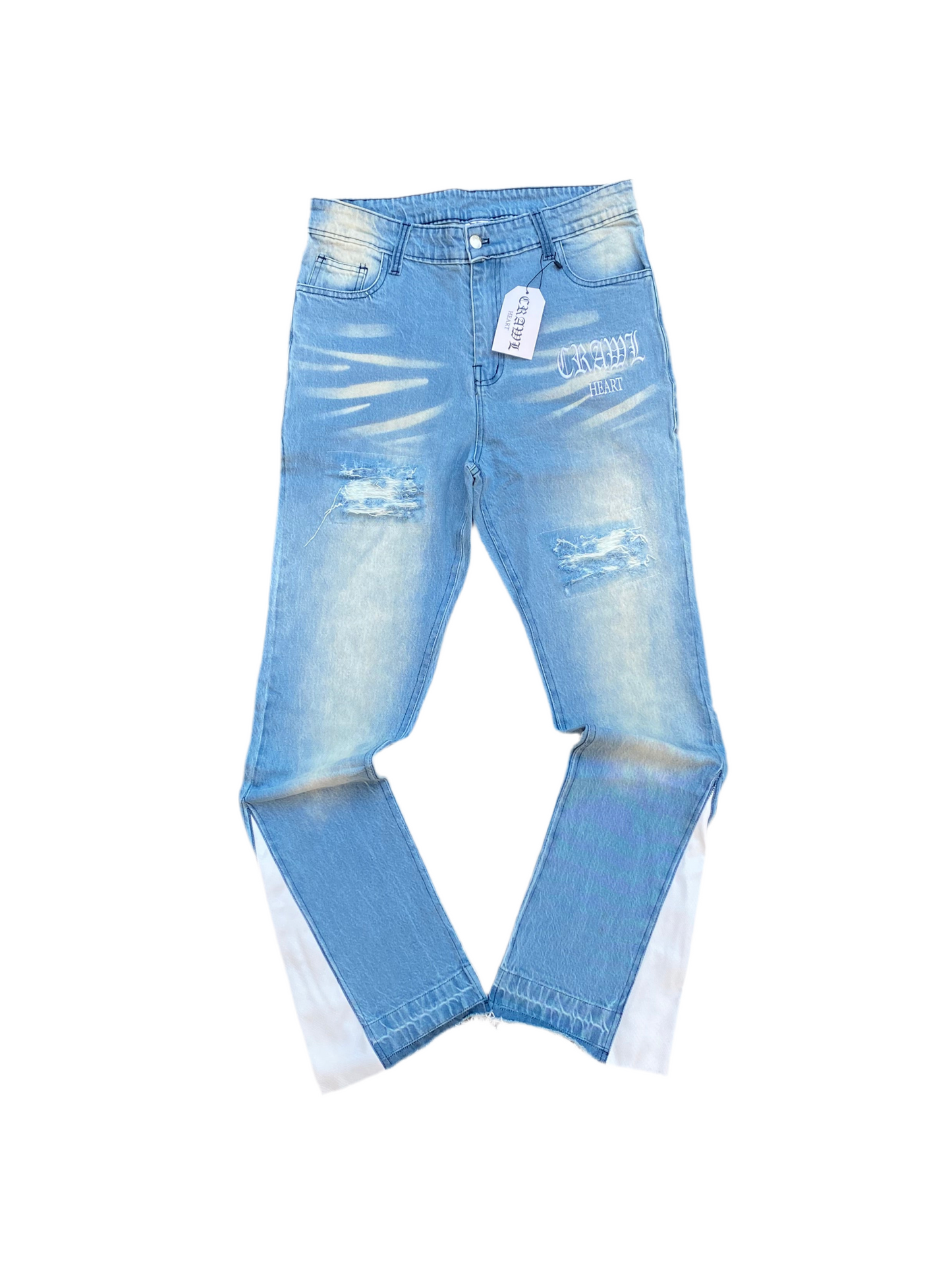 White Boa Jeans